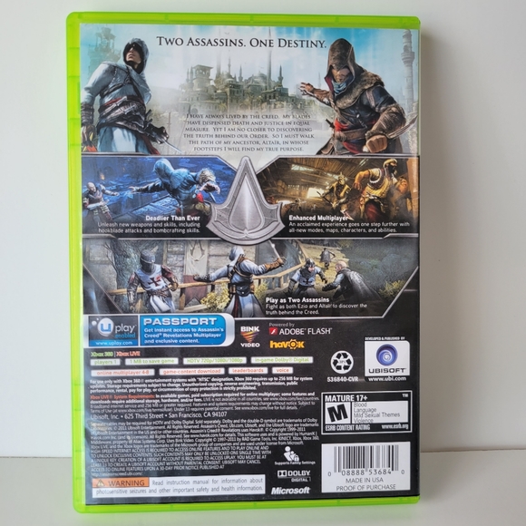 Xbox 360 Video Game Assassin's Creed Revelation Used - Picture 6 of 9